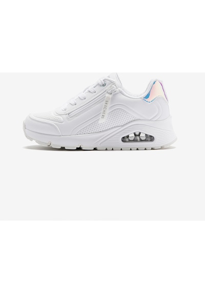 Skechers Uno Gen1 - Zip And Stride Büyük Kız Çocuk Beyaz Sneakers 310554l Wht Beyaz