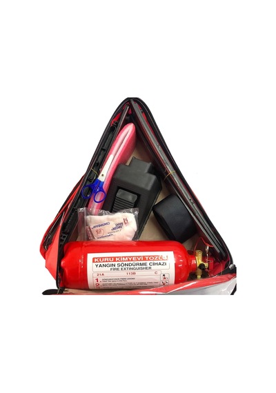 Trafik Seti Ve Kuru Kimyevi Tozlu%40 Map Abc Araç Yangın Söndürme Tüpü 1 Kg