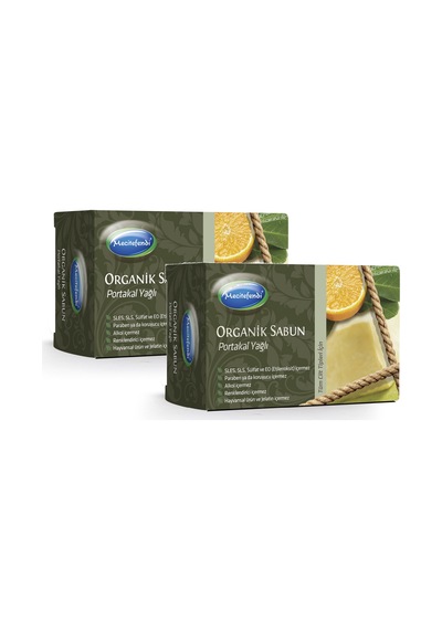 Mecitefendi Organik Portakal Yağlı Sabun 125 G 2'li