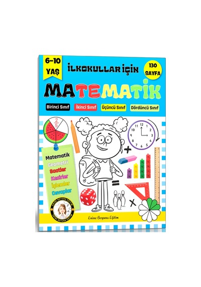 İlkokullar İçin Matematik Kitabı 1. Sınıftan 4. Sınıfa Kadar
