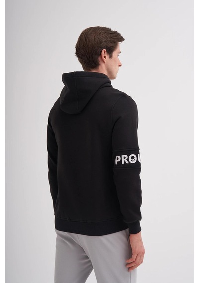 Cazador 5026 Erkek 3 İplik Sweatshirt Siyah