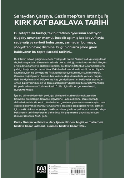 Kırk Kat Baklava Tarihi: Saraydan Çarşıya, Gaziantep Ten İstanbul A