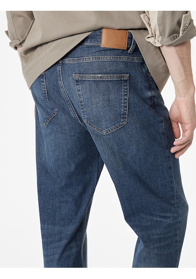 Koton Normal Bel Regular Fit Tapered Jean Pantolon - Joe Jean Koyu İndigo 6sam40160nd