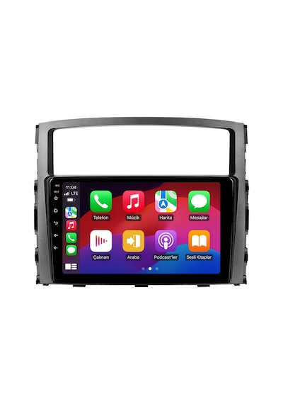 Mitsubishi Pajero 2008-2016 Android Multimedya Carplay Android Auto Navigasyon 10gb Ram 256gb Pro 9"