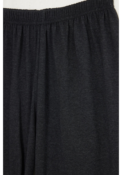 Tudors Erkek Standart Fit Rahat Kesim Uzun Kollu Pamuklu Gri Siyah Pijama Takımı-51178