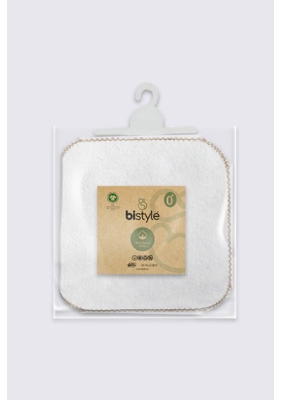 Organik 28x28 6'lı Havlu Mendil 90105 Ekru