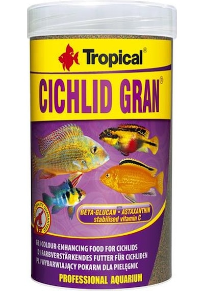 Tropical Cichlid Gran 100ml 55gr