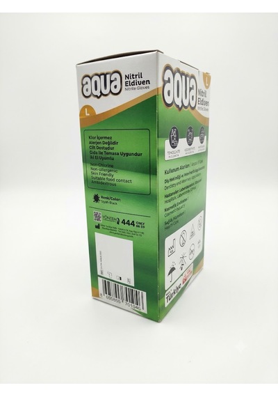 Aqua Nitril L Eldiven
