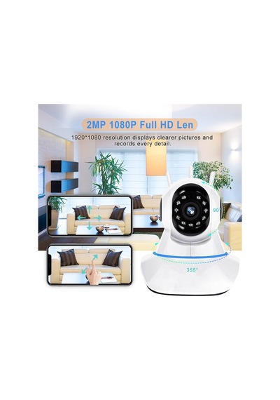 Wireless Ip 1080p Ev Güvenlik Kamerası Hd Gece Görüş Bebek Izleme Monitörü Blic Blm-08 Diğer