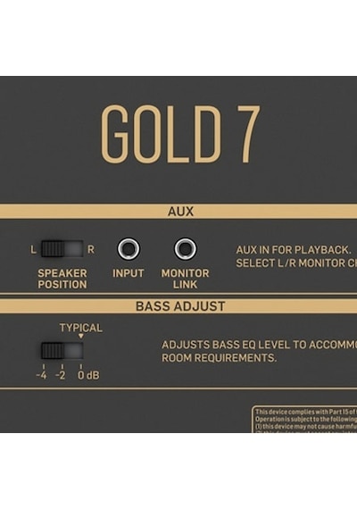 Tannoy Gold 7 Premium 300-Watt Studio Referans Monitör