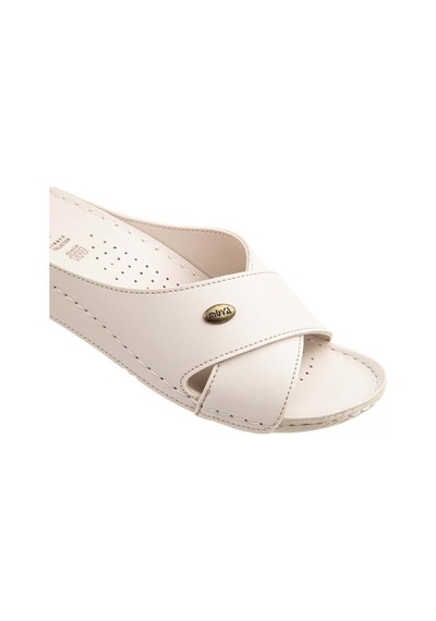 Muya Misty 31122-551 Anatomik Taban Kadın Terlik Full Krem 36-40 Krem