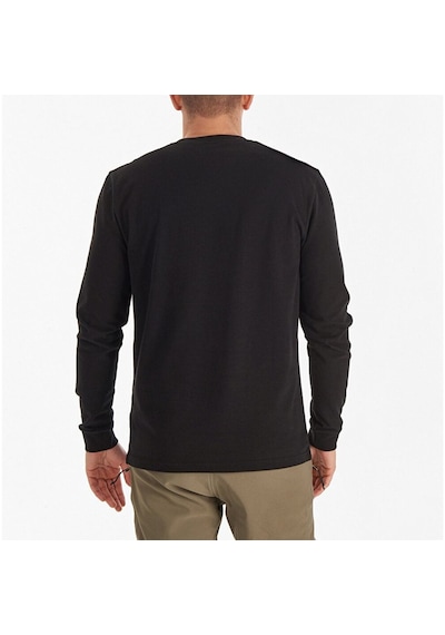 Columbia Csc M Basic Sm Logo Ls Tee Siyah Erkek Tişört Cs0354-010