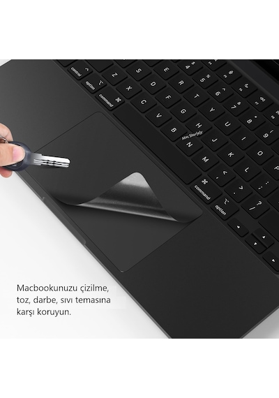 Macbook Pro 14.2 İnç Trackpad Koruyucu Ve Palm Koruyucu M1 M2 M3 M4 M5 Pro Max Uyumlu A2442 A2779 A2918 A2992 A3112 A3185 A3401 A3426 A3427 A3434 Siyah Belirtilmemiş