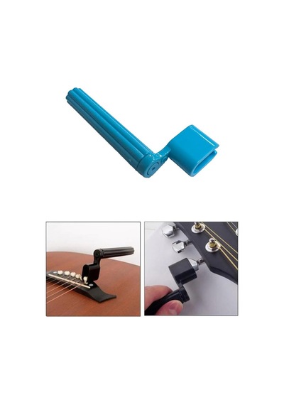 Midex W11-bl Gitar Tel Sarıcı Gitar Burgu Çevirici Mavi
