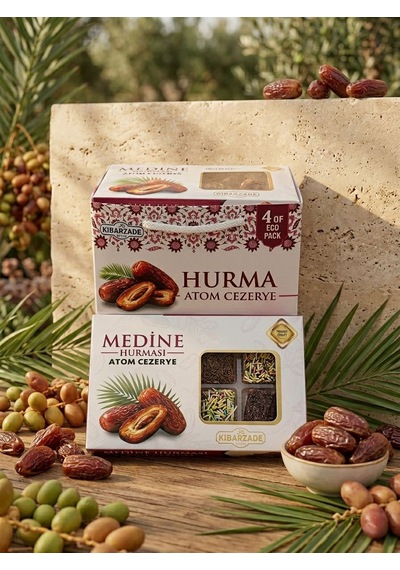 Hurma Atom Cezerye 4'lü Çanta 125 Gr X 4