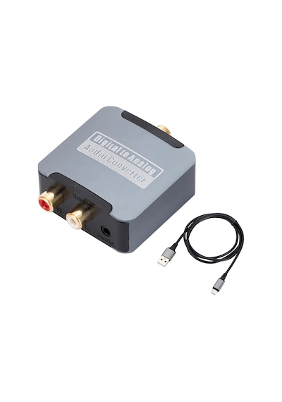 Taplin Dijital To Analog 3.5mm Optik Ses Tos Çevirici Dönüştürücü Adaptör Tk-145