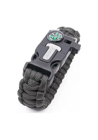 Çok Fonksiyonlu Paracord Bileklik Out-4310 Açık Sarı