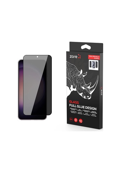 Samsung Uyumlu Galaxy S23 Zore Rika Premium Privacy Temperli Cam Ekran Koruyucu