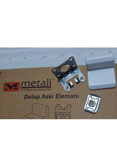 Metali Dolap Askı Elemanı 30 Adet
