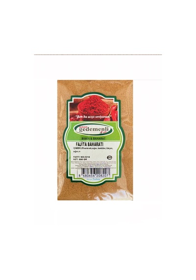 Mahmut Gedemenli Fajita Baharatı 500 G
