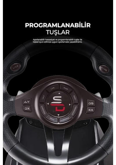 Subsonic Gs-550 Ps3/ps4/pc/xboxone/xbox360 Direksiyon Seti