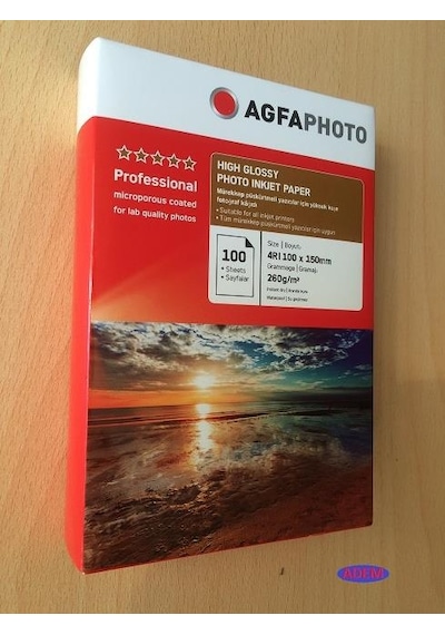 Agfa 10X15 Baskı Kağıdı- Fotoğraf Kağıdı-Printing Paper