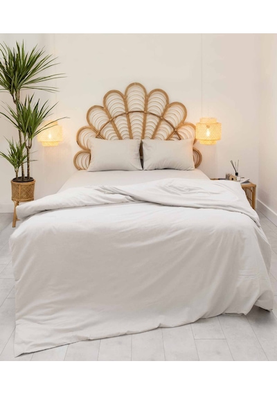 Koza Home Pacifico Nevresim Takımı Pamuk Silver Tek Kişilik 160x220 9547a Gri