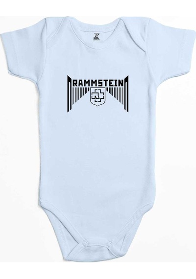 Zepplin Giyim Rammstein Wall Sarı Bebek Body Zıbın