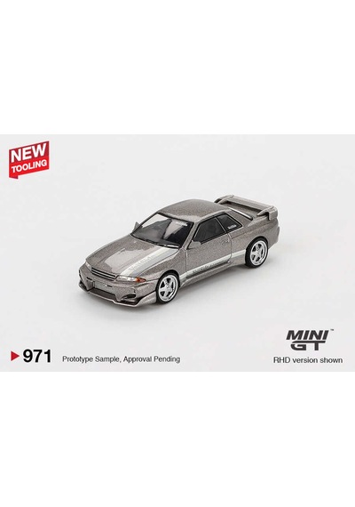 Mini Gt 1/64 971 Nissan Skyline Gt-r R32 Veilside Combat C-ı Veilside Combat Grey