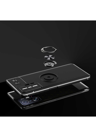 Xiaomi Mi 11t 5g Kılıf Zore Ravel Silikon Kapak Mavi