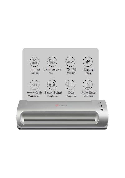 Baove OCW360 Laminasyon Makinesi - A3, A4, A5, A6 - Pvc Laminasyon Kaplama