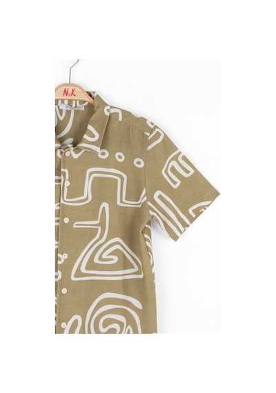 Nk Kids Erkek Çocuk Turtle Gömlek 48365 Yeşil