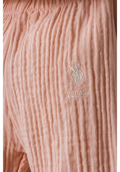 U.S. Polo Assn. U.s. Polo Assn Kız Bebek 2'li Takım Pudra-2521
