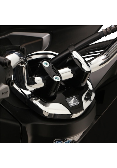 GP Kompozit  Honda PCX 125 / 150 2018-2024 Uyumlu Gidon Yükseltme Siyah