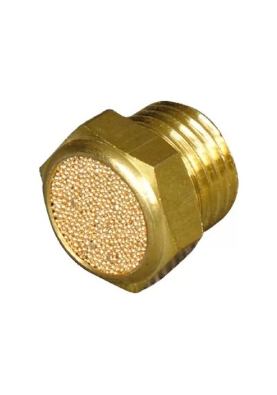 Sinter Bronz Susturucu Kısa Tip 1 1/4"