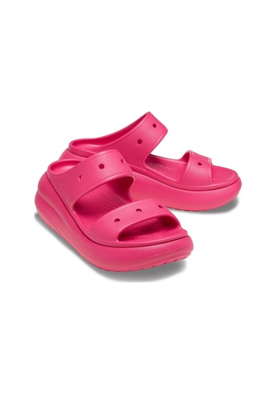 Crocs Crush Sandal Unisex Terlik Cr207670-6zq Pembe-39-40-9218 Pink