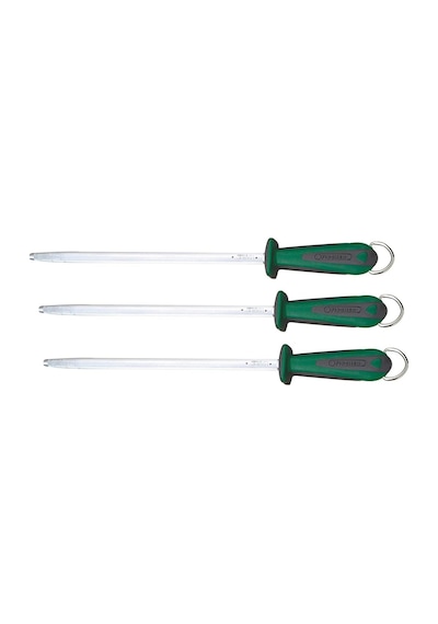 Fischer Masat Çelik Yuvarlak 30 Cm, Yeşil Saplı
