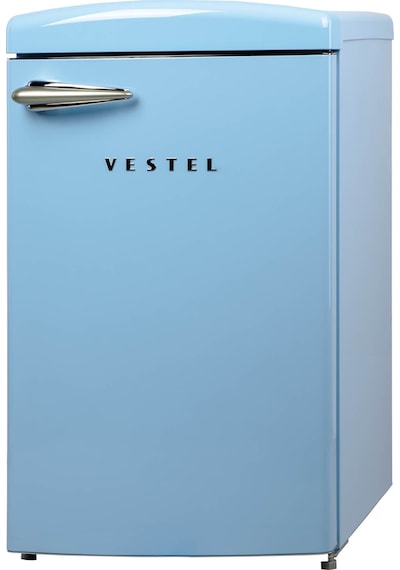 Vestel Retro SB14111 122 L Statik Buzdolabı Düş Mavisi