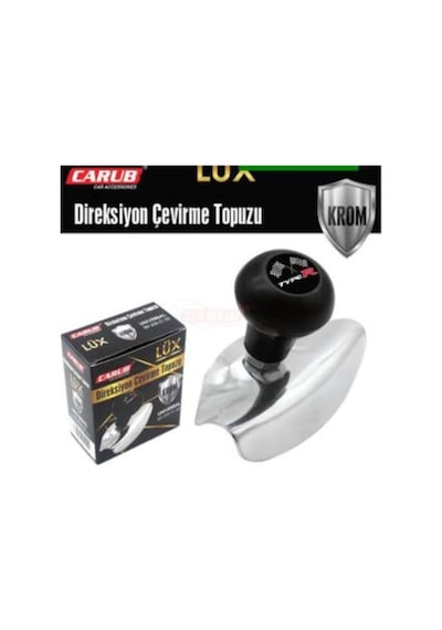 Direksiyon Çevirme Topuzu Armalı Lux Krom