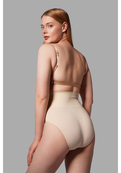 Fit Women ı Yüksek Bel Külot 1010 Bej