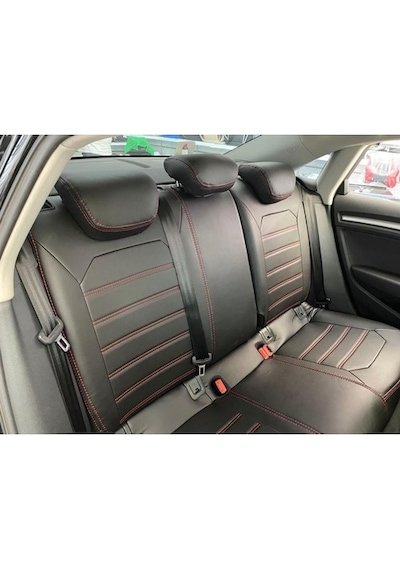 Audi A3 Araca Özel Deri Oto Koltuk Kılıf (500515401)