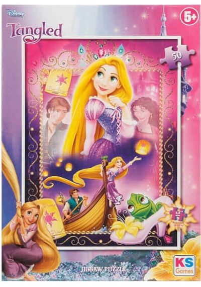 Ks Games Puzzle 50 Parça Tangled Tg 709