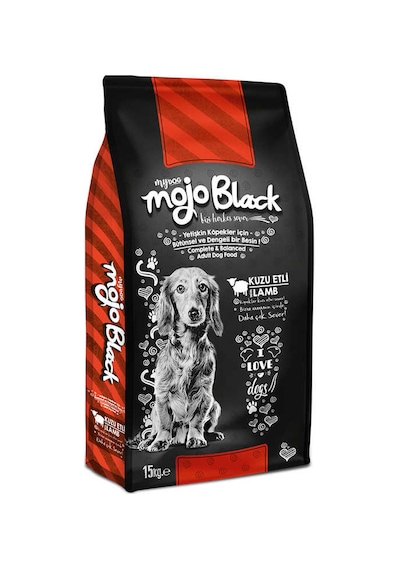 Mydog Mojo Black Kuzu Etli Yetişkin Köpek Maması 15 KG