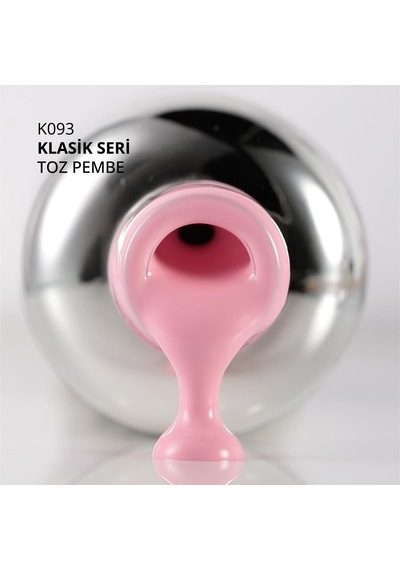Kalıcı Oje K093, Toz Pembe, 10 Ml
