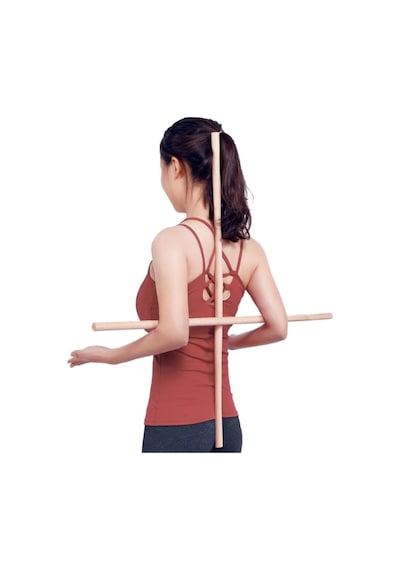 Bundera Yoga Stick Pilates Fitness Spor Aleti Vücut Gerdirme