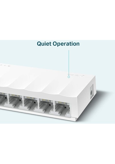 TP-Link LS1008 8 Port 10/100 Mbps Fast Ethernet Switch Beyaz