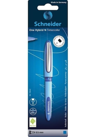 Alıcının Dönerbaşlı Kalem One Hybrid C 05, Konusspitze 0,5 Mm, Mavi, 1er Kartı Üzerinde