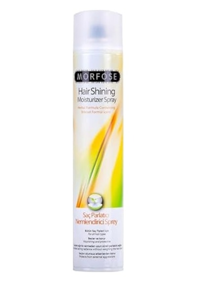 Bitkisel Saç Parlatıcı & Nemlendirici Sprey