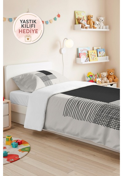 Siyah Geometrik Genç Odası Tek Kişilik Pike Takımı - Modern Çizgili 160x220 Cm Kapitone Yatak Örtüsü Kremamsı Kül Gölgeliği Siyah Geometrik Genç Odası Tek Kişilik Pike Takımı - Modern Çizgili 160x220 Cm Kapitone Yatak Örtüsü Kremamsı Kül Gölgeliği