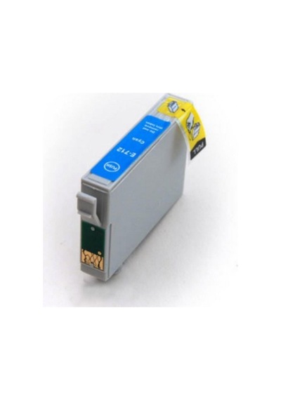Epson Uyumlu  T0712 Uyumlu  Mavi Kartuş